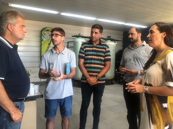 Inauguraron obras en la planta de agua potable de Ramona
