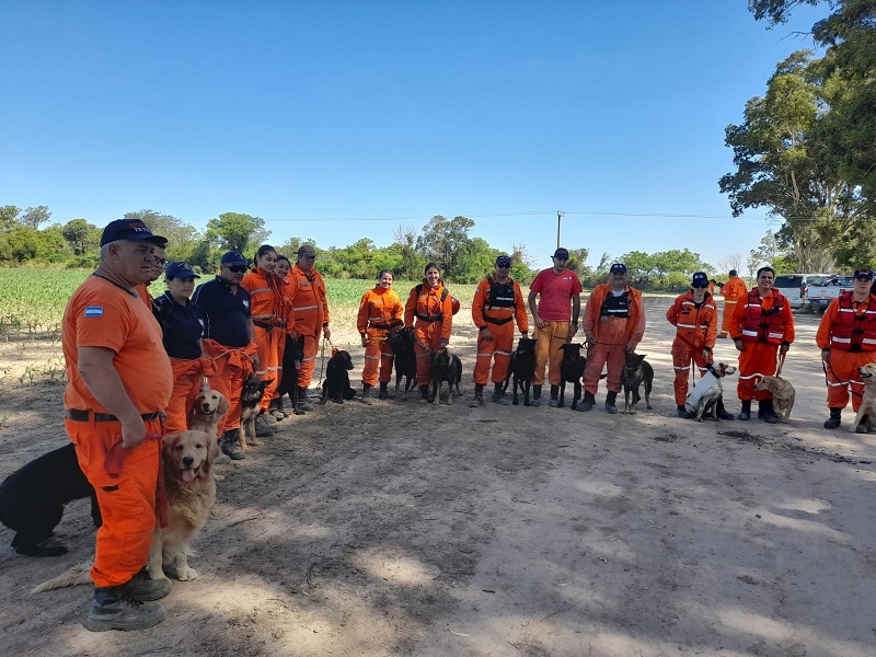 Bomberos realizaron sesiones de entrenamientos de rescate de personas