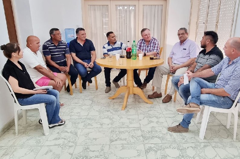 Michlig y González entregaron aportes en Moisés Ville
