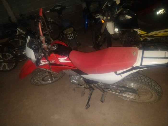 Recuperaron una moto robada en Balnearia