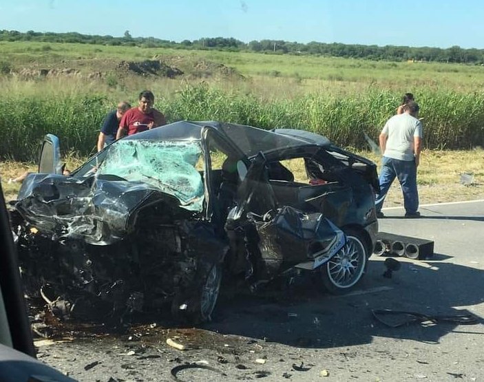 Tres muertos en un terrible accidente entre Río Primero y Villa Santa Rosa