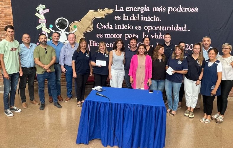 Michlig y González visitaron Arrufó y San Cristóbal