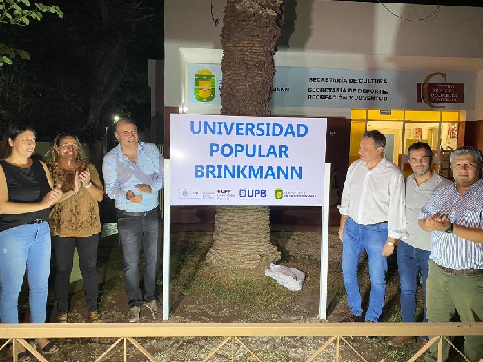 Se iniciaron los cursos y talleres municipales en Brinkmann