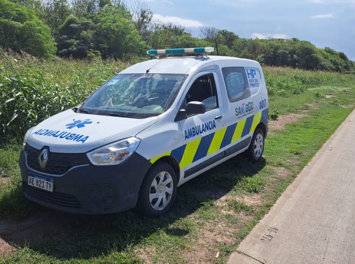 Robaron una ambulancia en Pinto y la recuperaron en Morteros