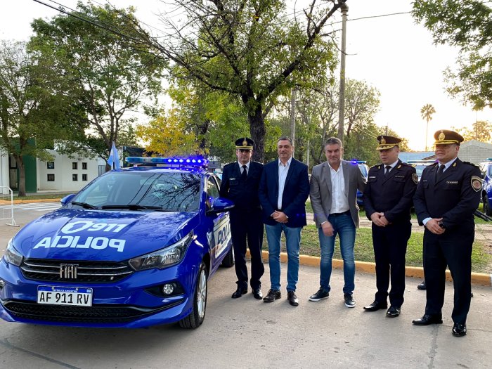Comisaría de Brinkmann recibió un nuevo móvil policial