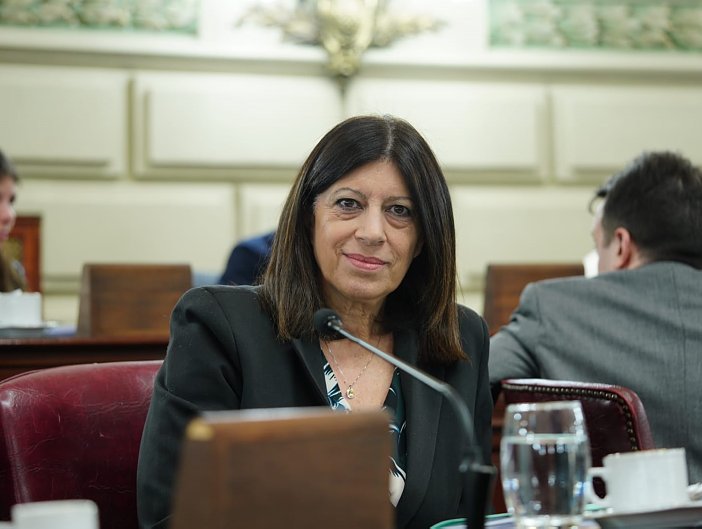 Clara García dijo que el discurso de Perotti fue el de un hombre en retirada