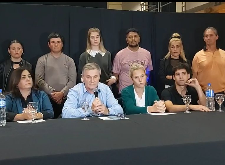 Brinkmann: Se presentó oficialmente la candidatura de Jorge Racca