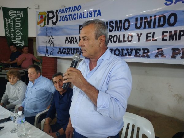José Luis Sánchez será el candidato a Senador del PJ San Cristóbal
