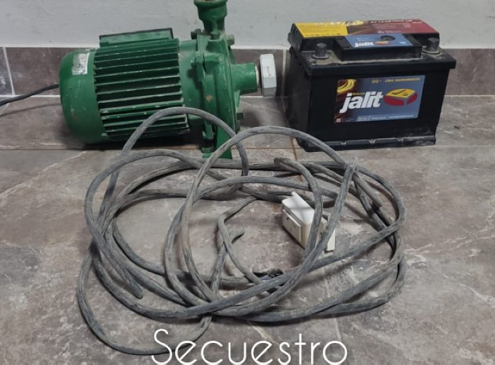 Suardi: Lo detuvieron por tener elementos robados