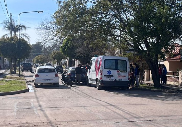 Dos menores lesionadas en un accidente en Morteros