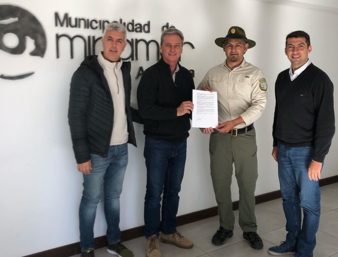 El municipio de Miramar recibió un importante aporte para el Parque Nacional