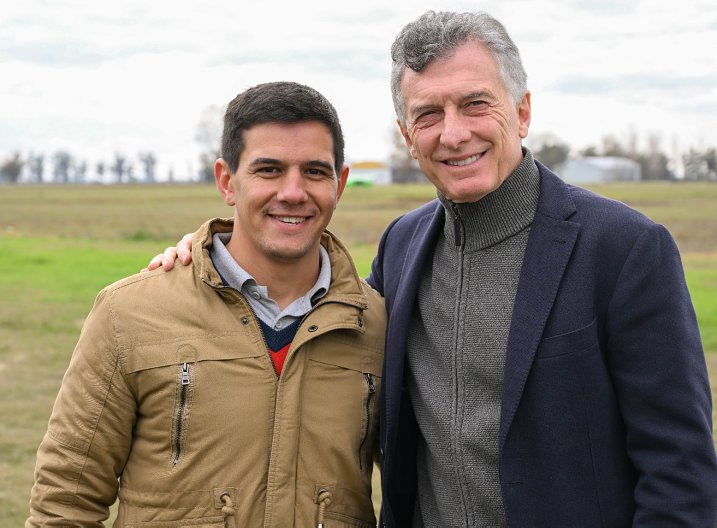 Alejandro Bianco estuvo en Esperanza junto a Mauricio Macri