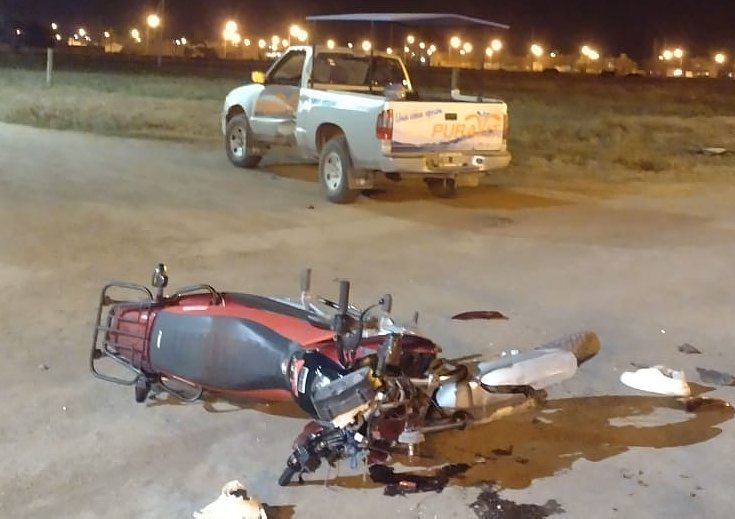 Murió el motociclista accidentado en San Guillermo