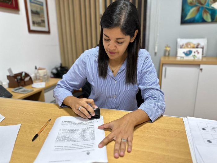 San Guillermo firmó convenio con la Nación para obra de pavimento