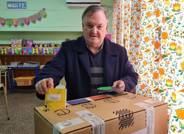 Michlig volvió a arrasar en la elección departamental