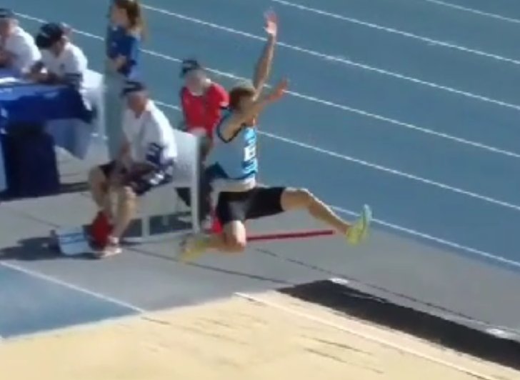 Franco Pinetti terminó 8° en el Mundial de paraatletismo