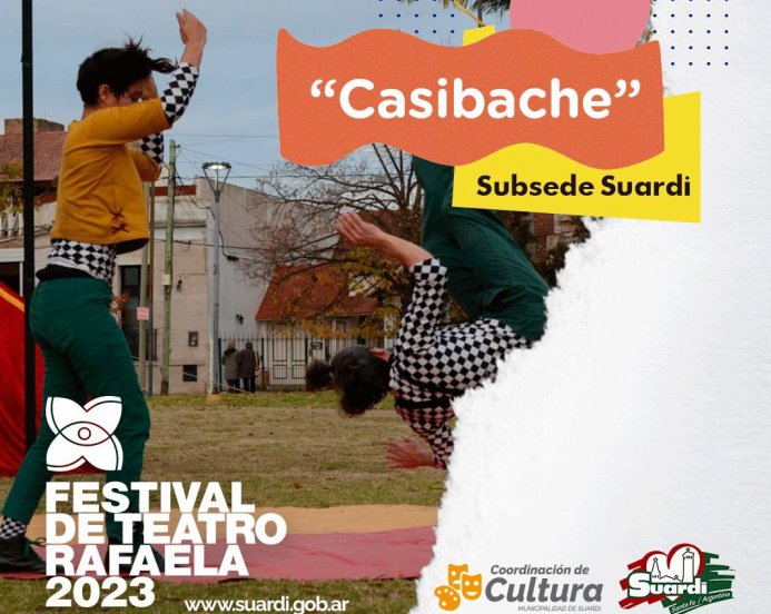 Comienza la subsede Suardi del Festival Nacional de Teatro Rafaela 2023