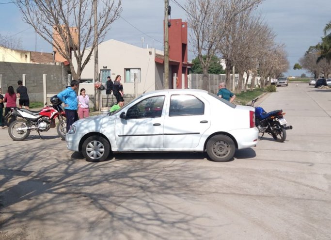 Accidente con lesiones reservadas en Freyre