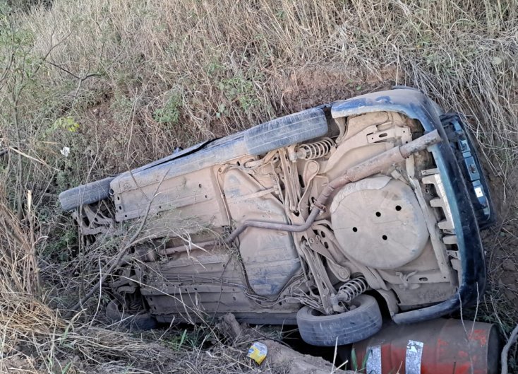 Importante accidente en Morteros sólo dejó daños materiales