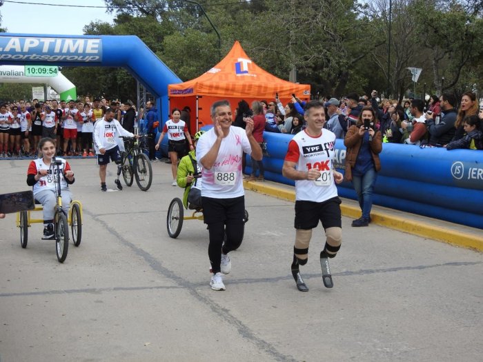 Emanuel Aselborm y Julieta Rhul los ganadores de la Maratón de Morteros