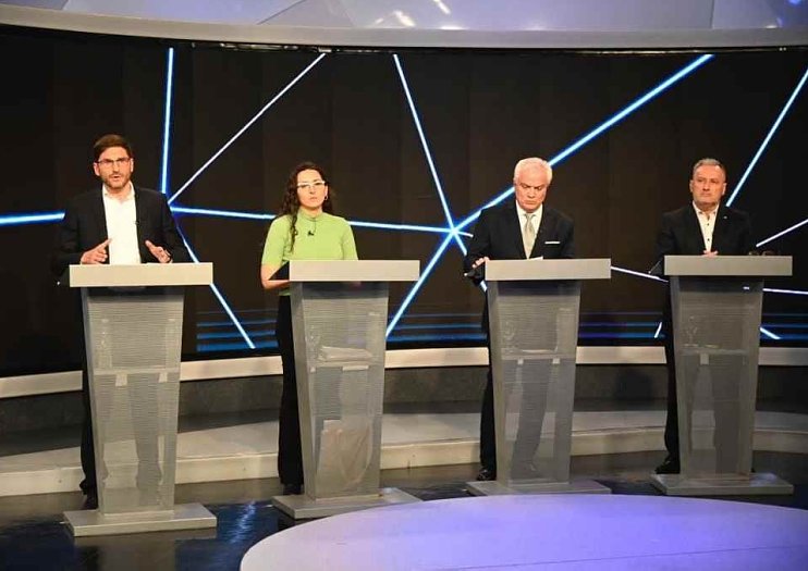 Un debate moderado de cara a las elecciones del próximo domingo