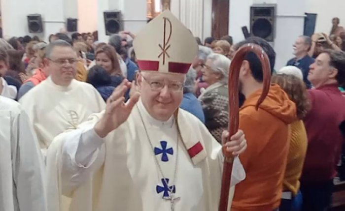 Monseñor Gustavo Zurbriggen asumió en la Diócesis de Concordia