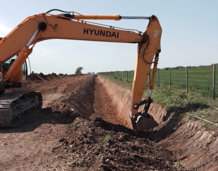 Trabajan en la finalización de dos obras hídricas fundamentales para la región