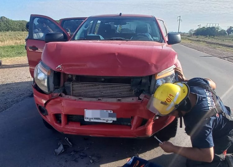 Joven lesionado en un accidente en cercanías de Freyre