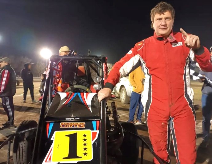 Hernán Filippi nuevamente es el campeón del Midgets del Este