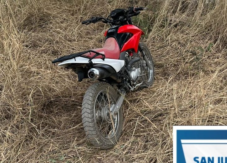 Recuperaron una moto robada en Altos de Chipión