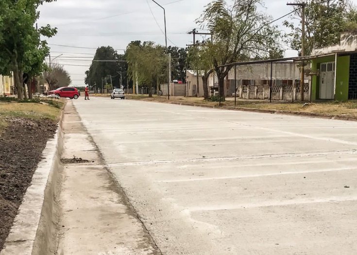 Avanzan obras de pavimento y gas en Arrufó