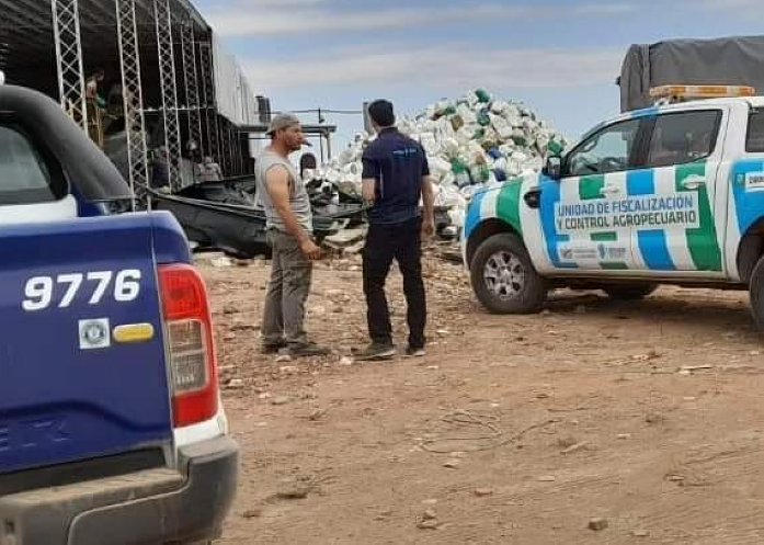 Clausuran en Freyre un establecimiento que acopiaba envases vacíos de agroquímicos 