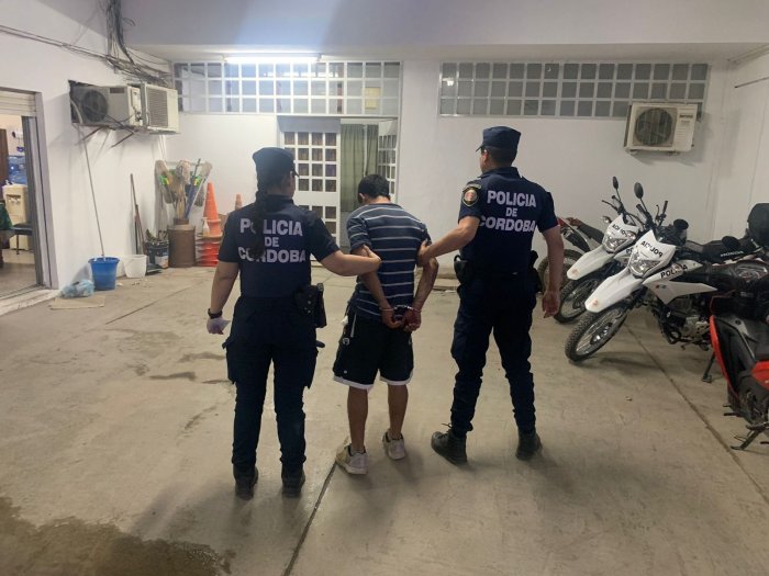 Un detenido en Morteros luego de robar en un auto
