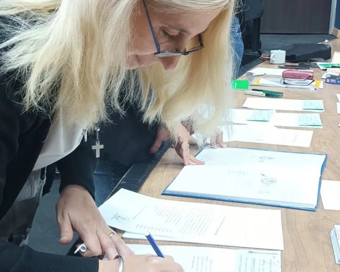 Entregaron fondos del FAE a establecimientos educativos de San Guillermo