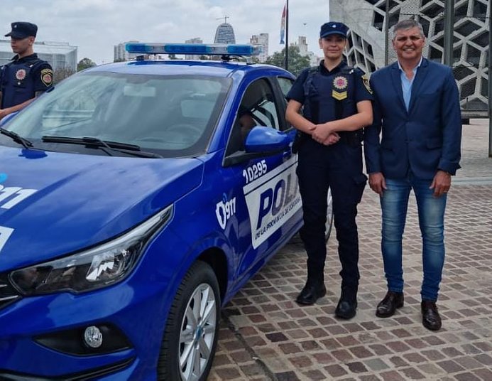 Entregaron un nuevo móvil policial a la ciudad de Morteros