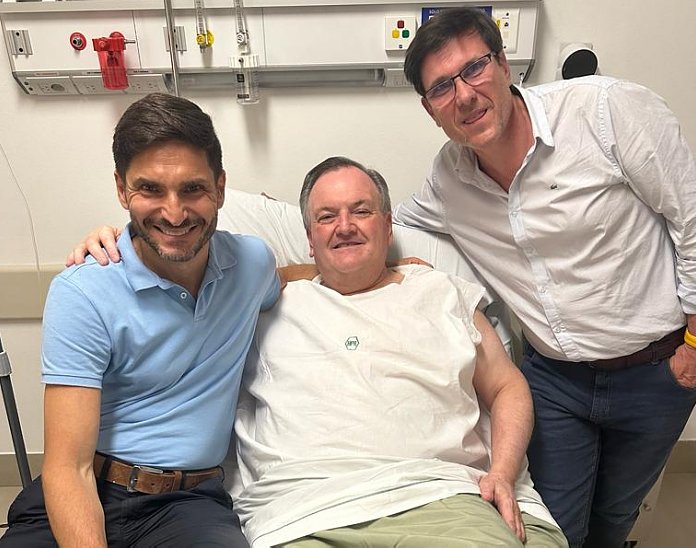 Michlig felicitó a Javier Milei e informó que se sometió estudios médicos