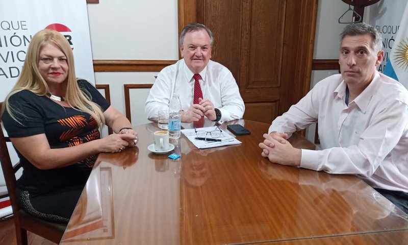 Michlig y Dupouy se reunieron con el futuro Ministro de Economía provincial