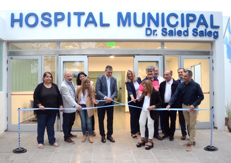 Inauguraron el Hospital Municipal de Brinkmann