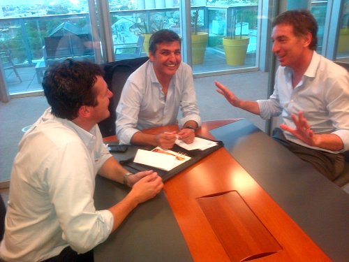 Bría invitó a Macri para que participe de los 125 años de Morteros