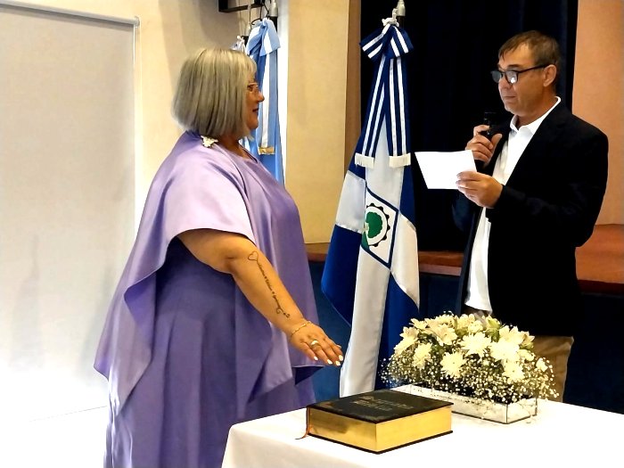 Nora Passero asumió la Intendencia de Porteña