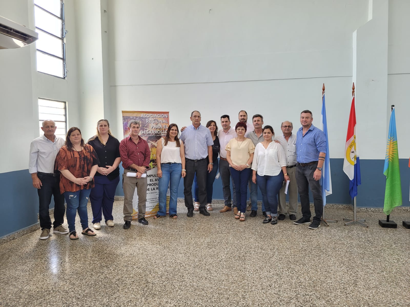 Se renovaron autoridades de la Asociación Regional para el Desarrollo del depto. Castellanos
