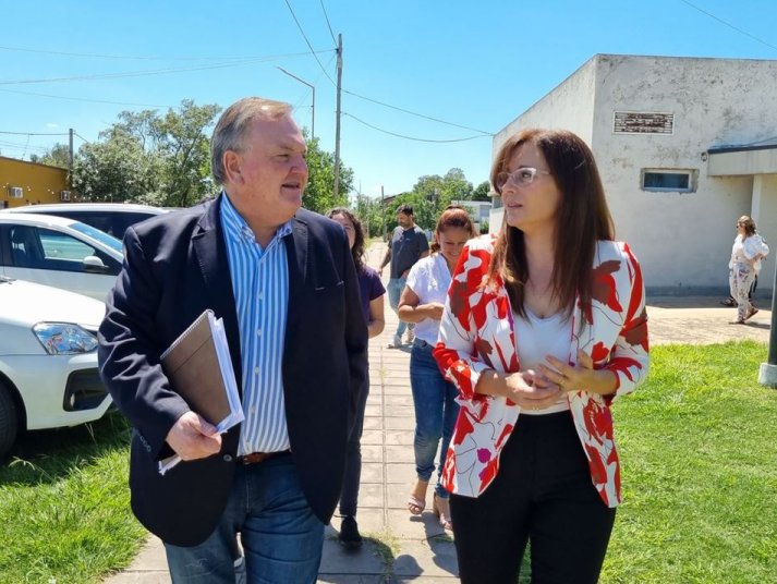 Michlig confirmó la obra del retechado del Hospital de San Cristóbal