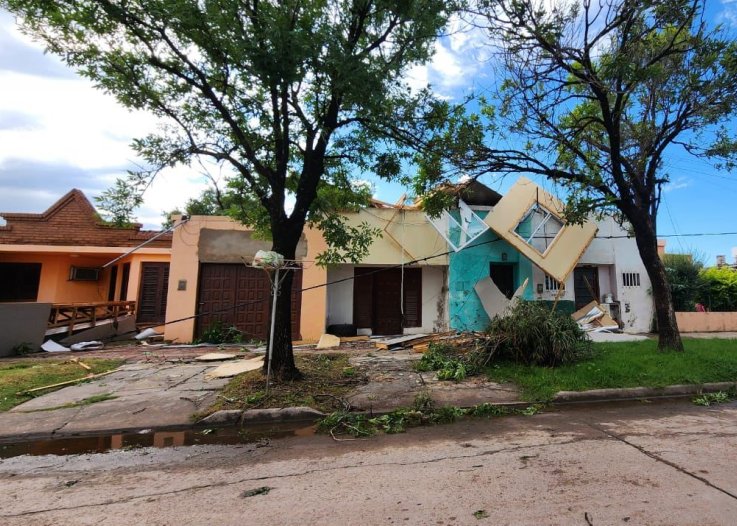 Michlig informó que la provincia asiste a la ciudad de Ceres