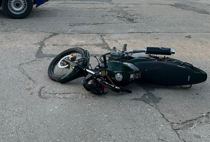 Motociclista se accidentó en Freyre