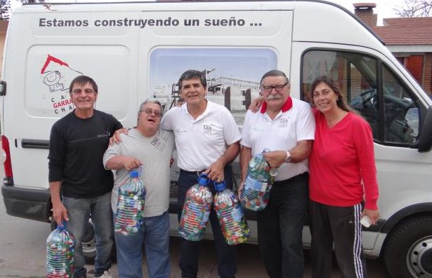 Jorgito Rui juntó más de 7 mil kgs. de tapitas para la Casa Garrahan Chaco