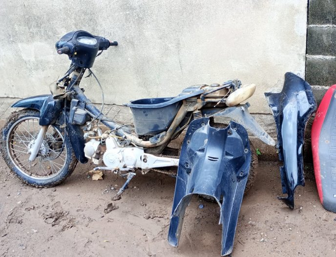 Recuperaron en Brinkmann moto robada en La Paquita