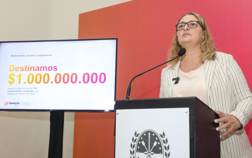 La Ministra Ciancio brindó un informe del estado de la situación sanitaria provincial
