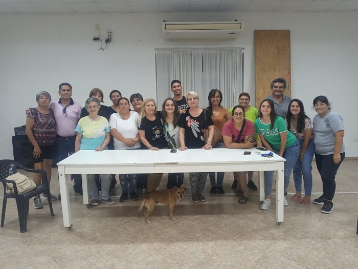 Moisés Ville comienza a trabajar para la fiesta 