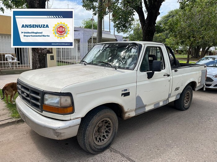 Un detenido por robar una camioneta en Morteros