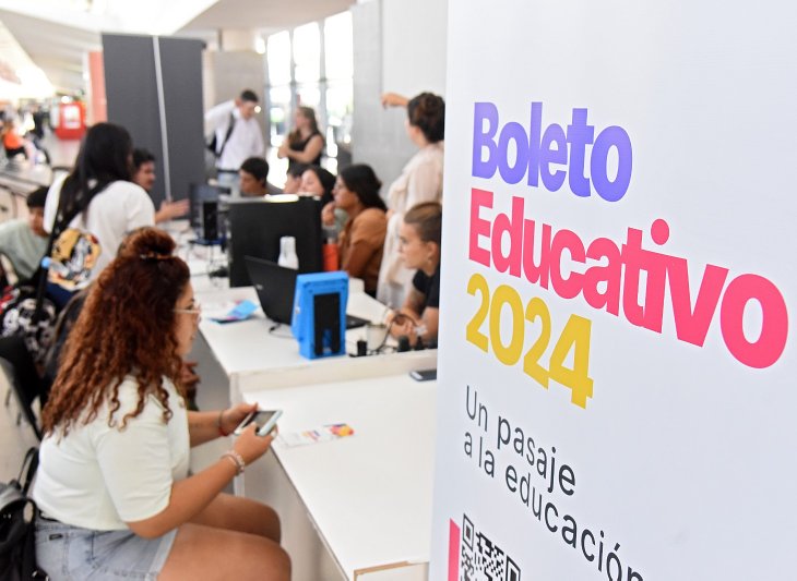 Boleto Educativo: más de 56.000 inscriptos en menos de 24 horas